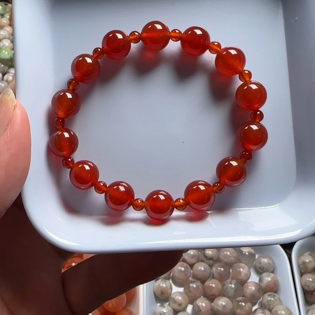 未镶嵌玛瑙/玉髓珠宝半成品