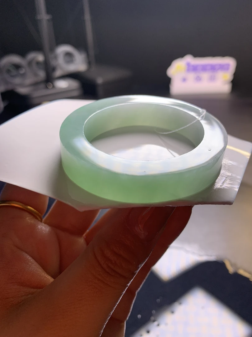 天然a货翡翠手镯毛坯定制（私拍不发货）