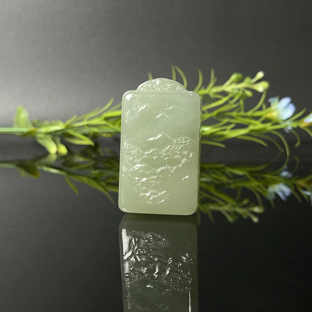 1229GC6680和田玉挂件