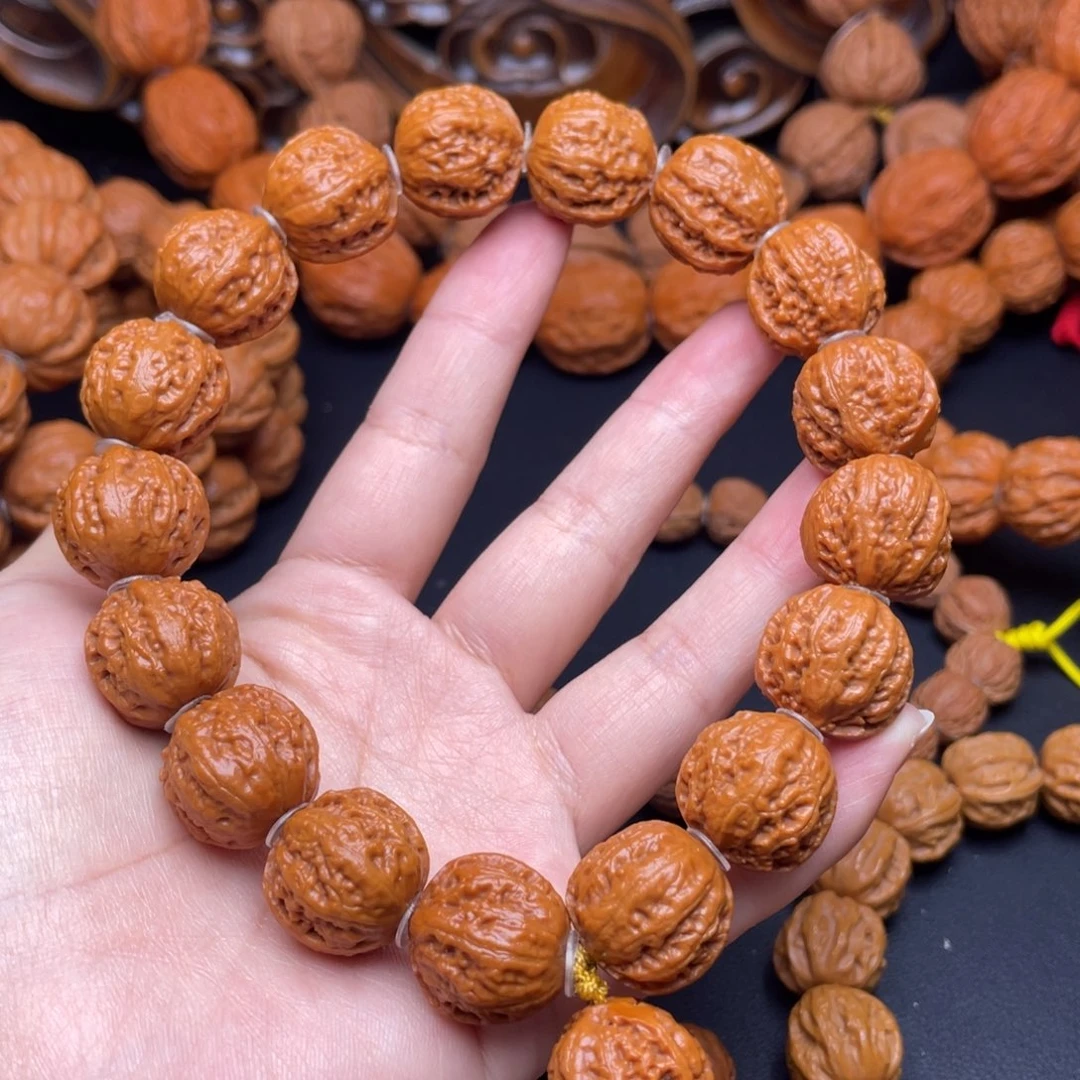 文玩核桃手串哆**梦蚂蚁纹方墩手持