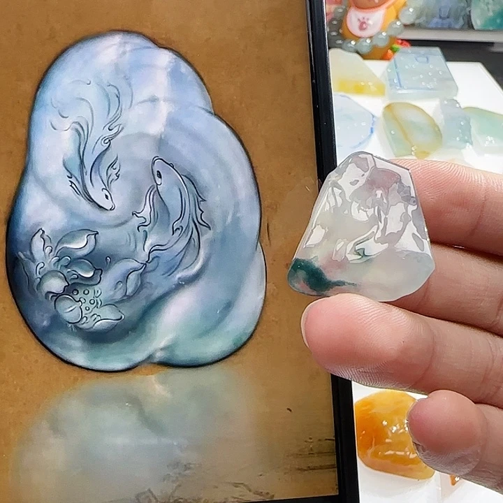 定制翡翠未镶嵌翡翠定制