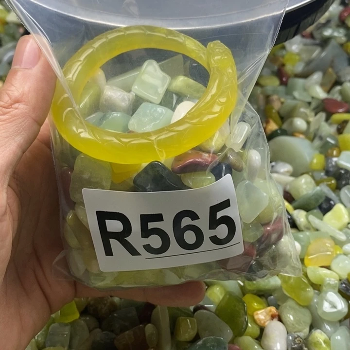 蛇纹石玉未镶嵌鱼缸石