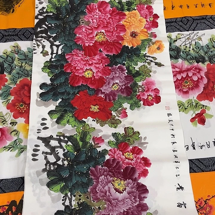 小周画廊的直播间