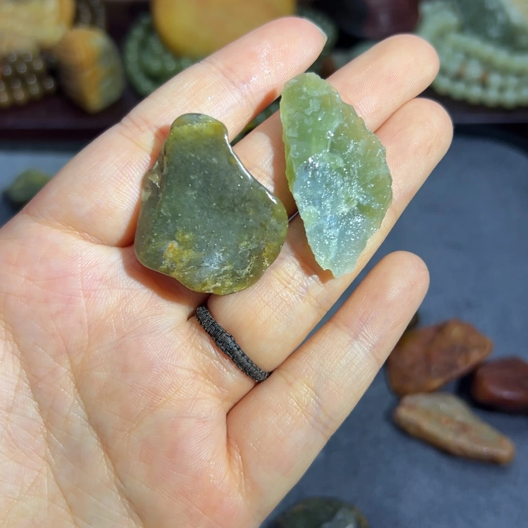 和田玉未镶嵌珠宝奇石