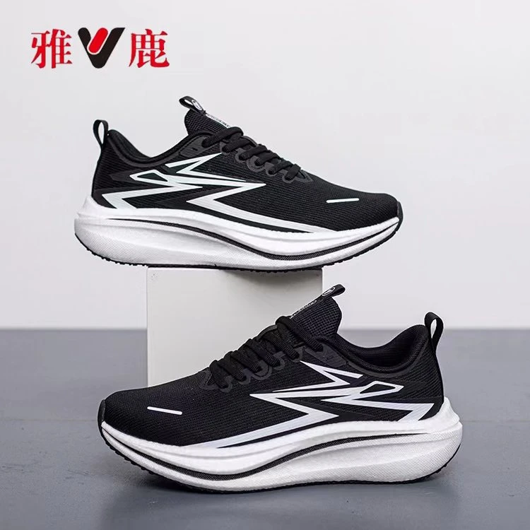 雅鹿Y6602款夏款轻便时尚碳板运动鞋翟
