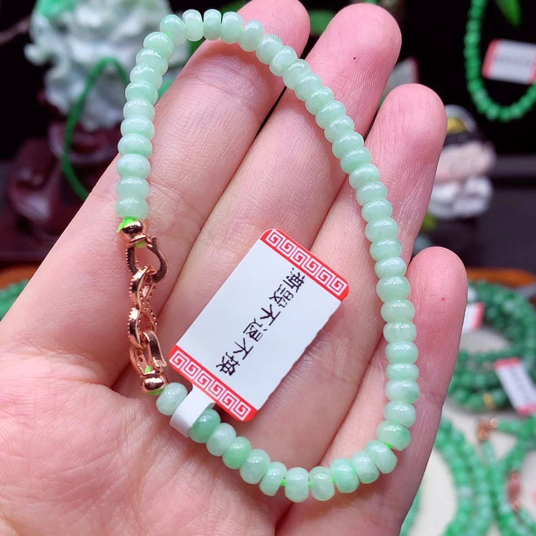 翡翠未镶嵌手链翡翠