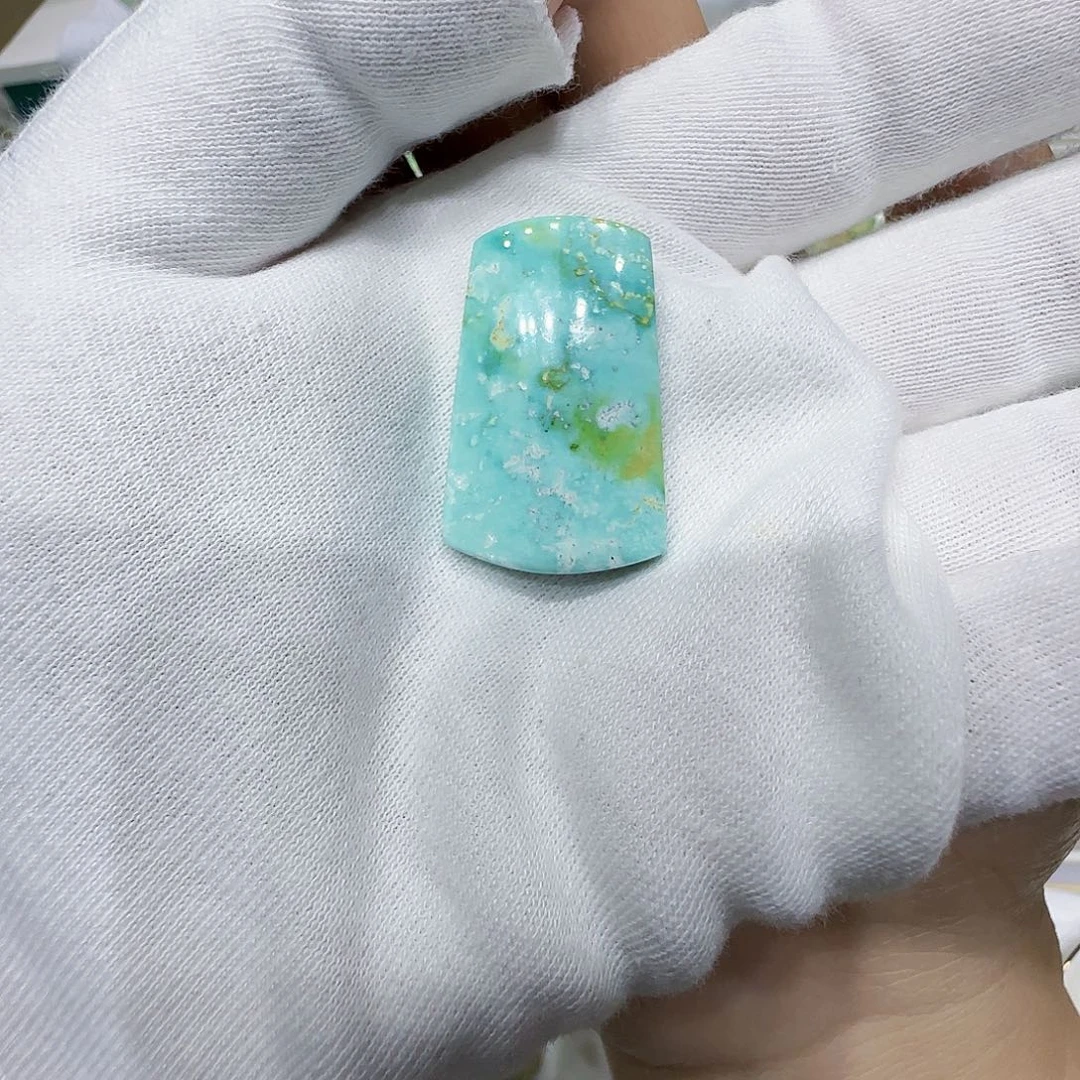 未镶嵌绿松石原矿绿松石