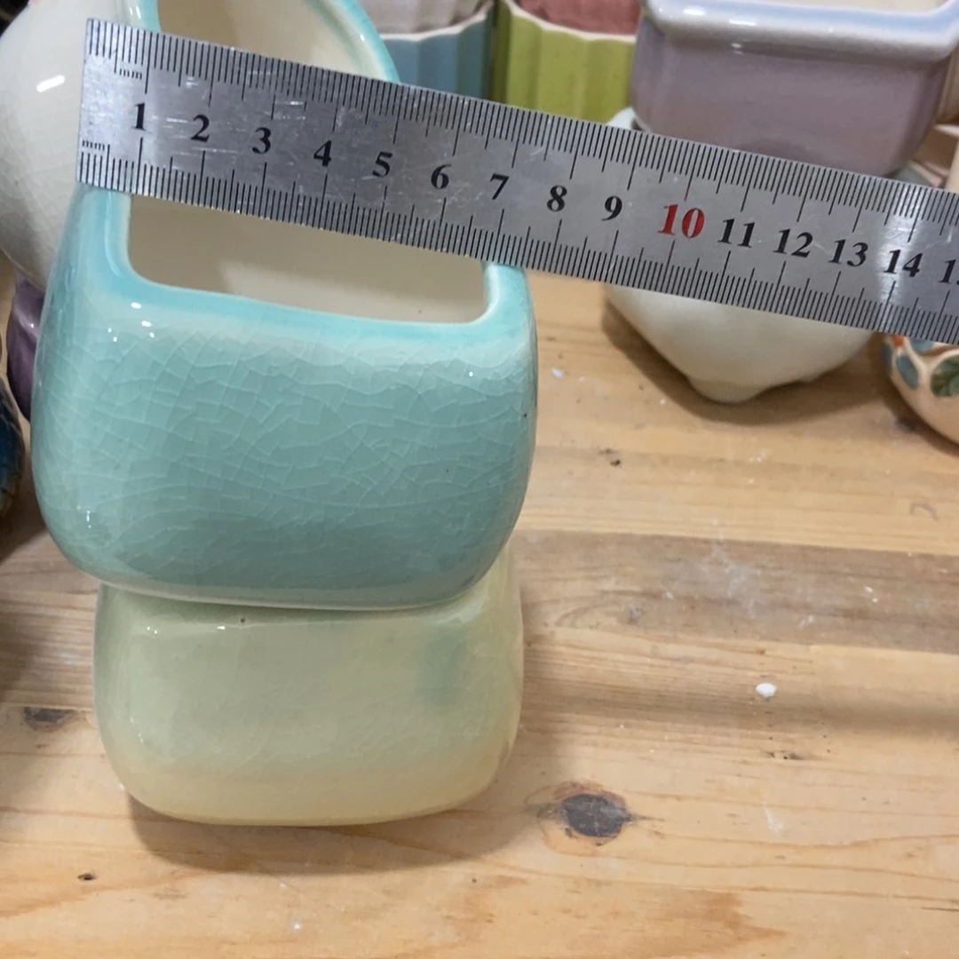 红陶高温陶瓷花盆