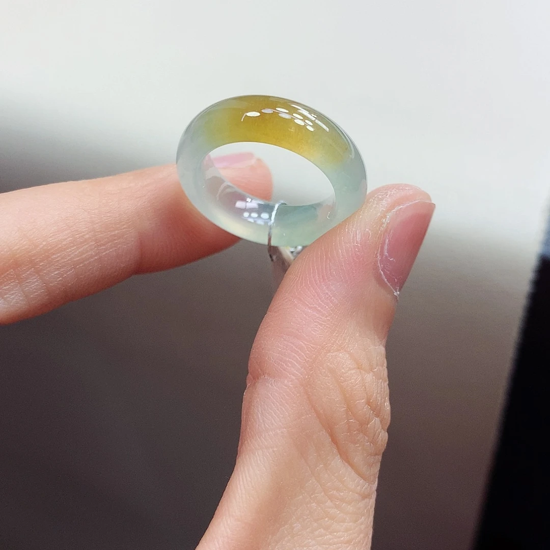 未镶嵌戒指翡翠9号