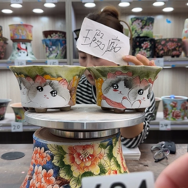 紫砂花盆瑕疵瑕疵684