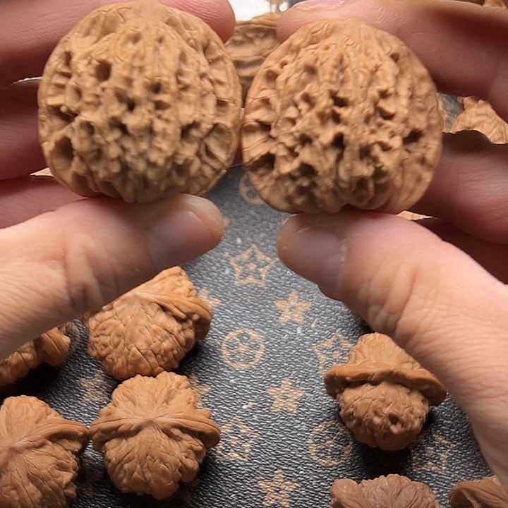 把件文玩核桃39尺全品麦虎