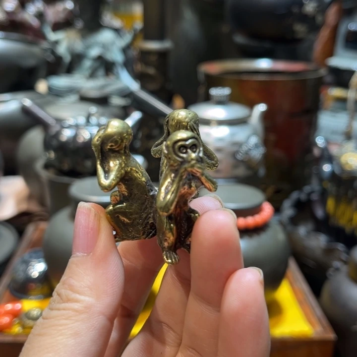 中古瓷器铁包银 铜铁锡