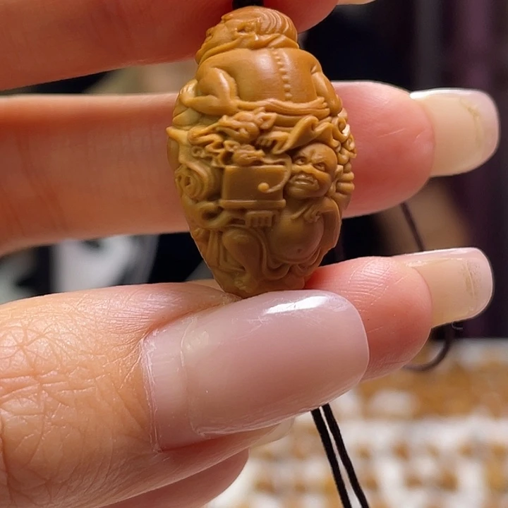 橄榄核吊坠橄榄核