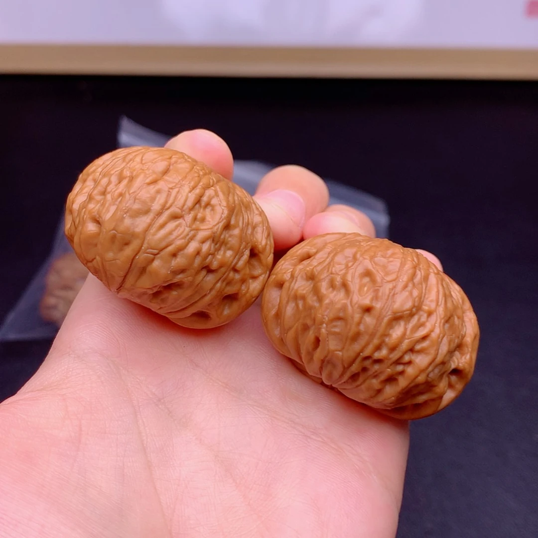 【闪购商品】文玩核桃把件一****隙铁锤40➕微修