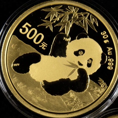2020年熊猫30克金币