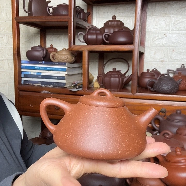 茶壶紫砂子治260cc半手工