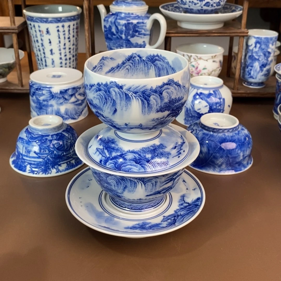 景德镇陶瓷手工手绘