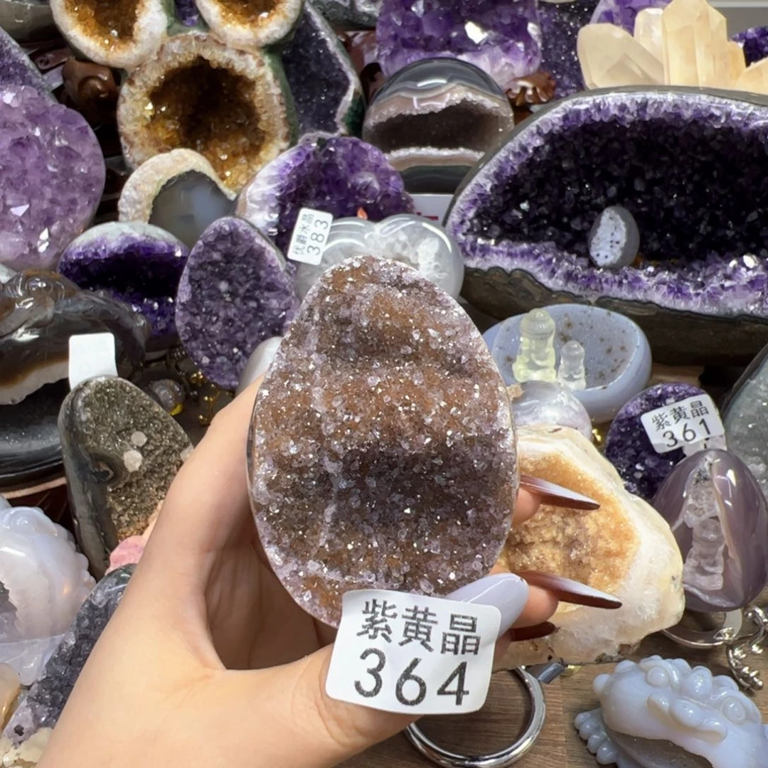 未镶嵌珠宝半成品水晶364