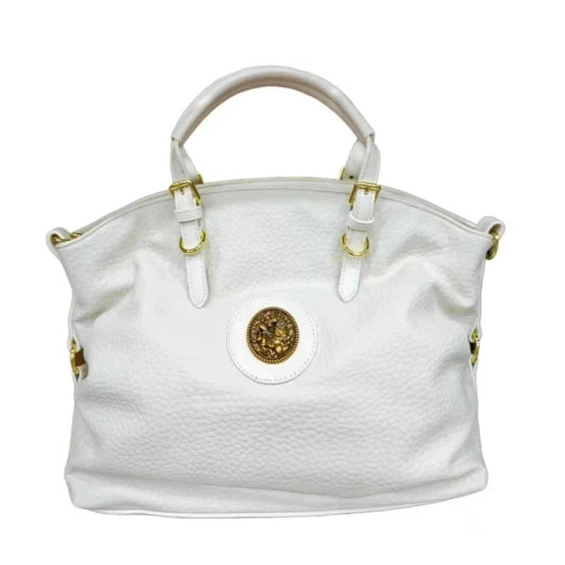 【周周专属】2025新款女士百搭手提包2671-米白