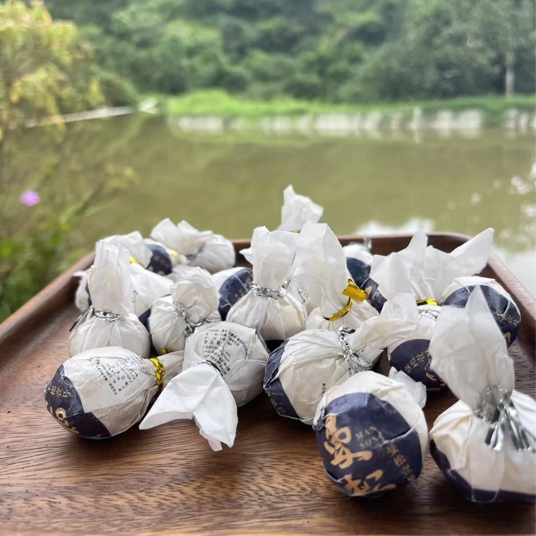 【高货上新】2025年“曼松”一类古树春茶手工龙珠