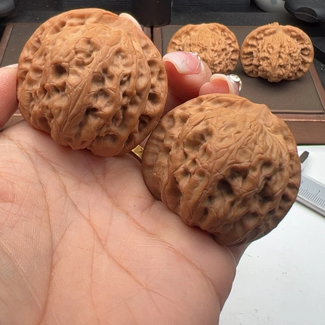 文玩核桃把件9*佛肚