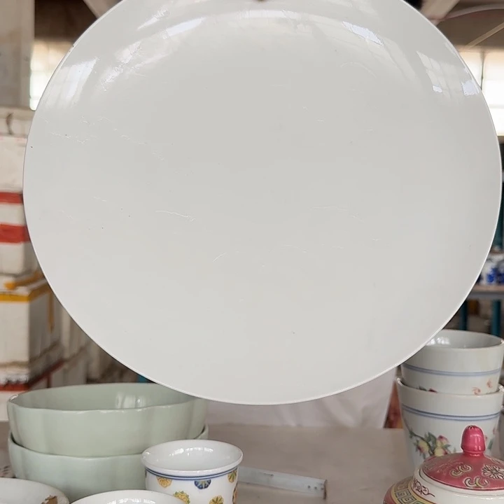 景德镇高温白胎15寸大盘子1个