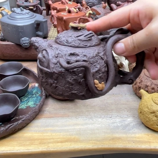 茶壶紫砂金*…紫砂茶具礼盒