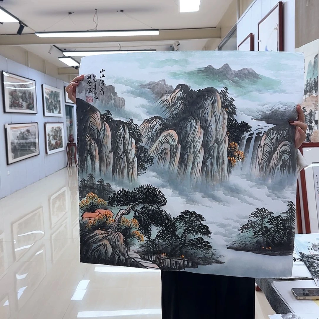 国画国画作品集一个