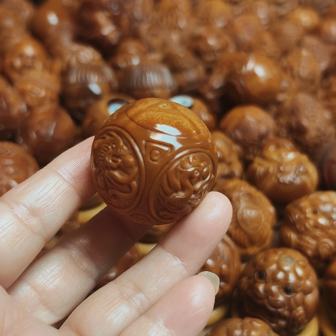 边***看手串/手链橄榄核财源四象一颗卡36