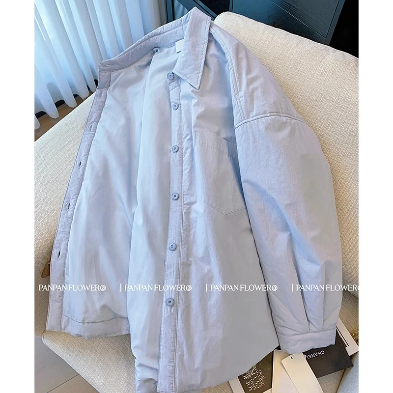 胖mm大码欧若风宽松显瘦衬衫女轻薄通勤小众设计防晒时尚百搭外套