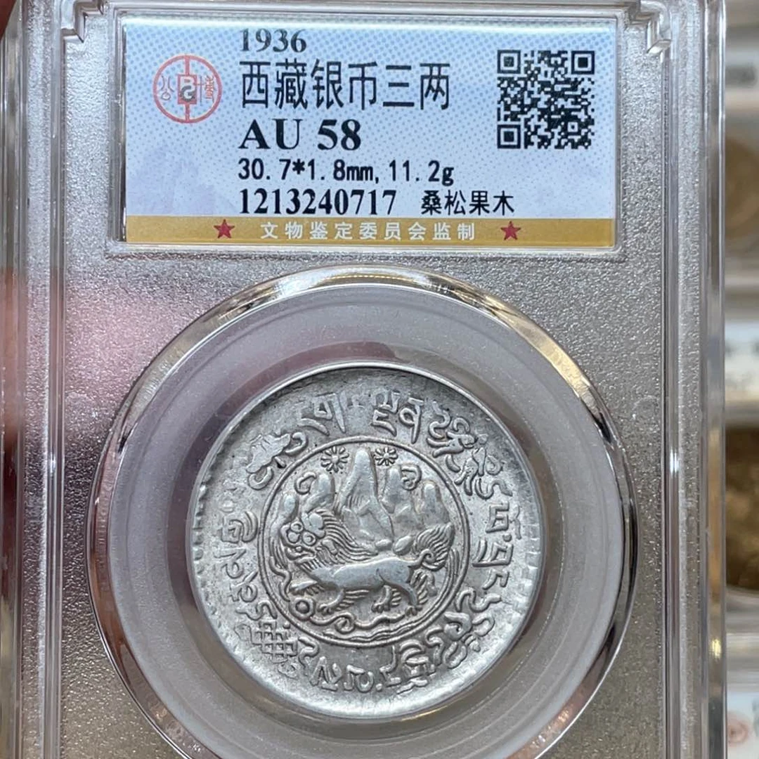 银古钱币一枚图片品相