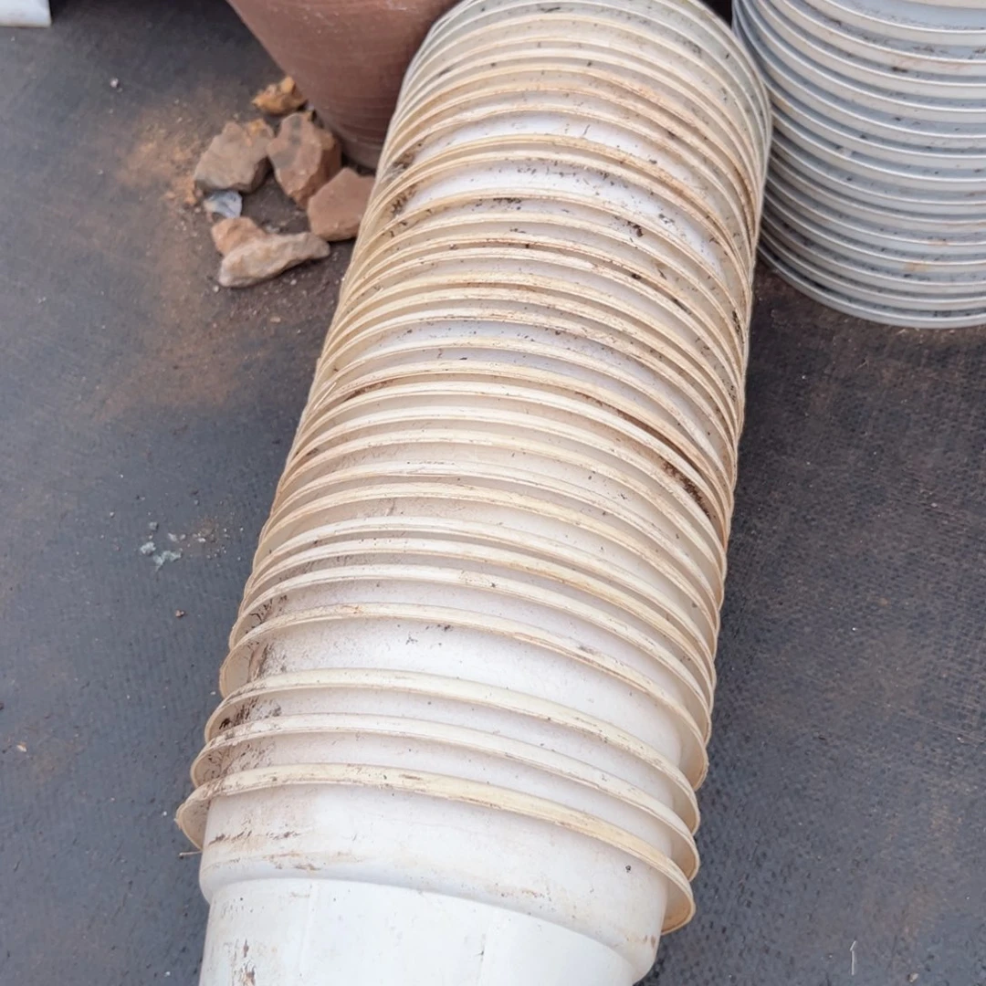 白圆盆18口径13高 一条打包