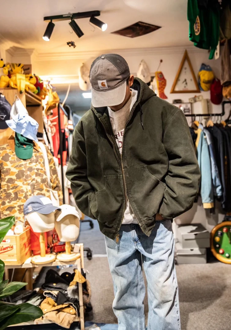 J130底特律加厚连帽夹克外套 男女同款