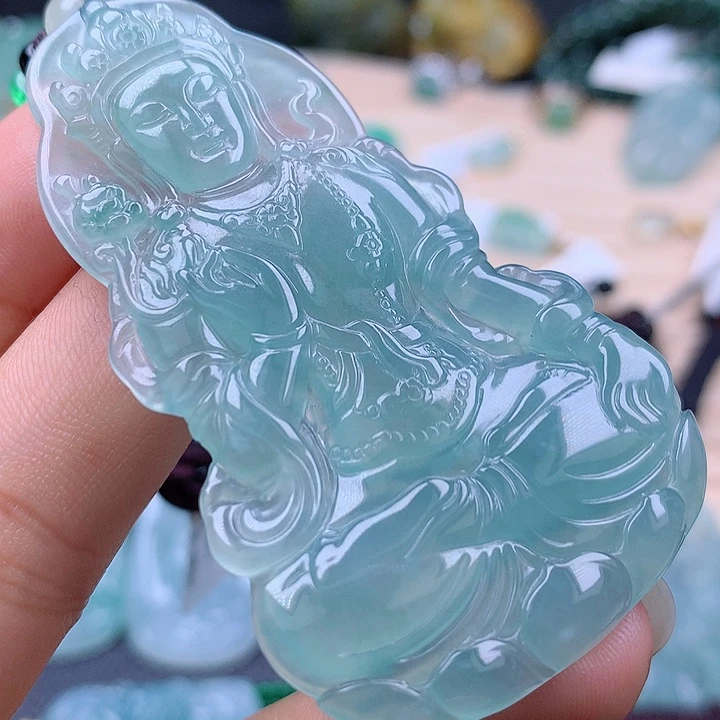 【闪购商品】翡翠颈饰未镶嵌翡翠吊坠