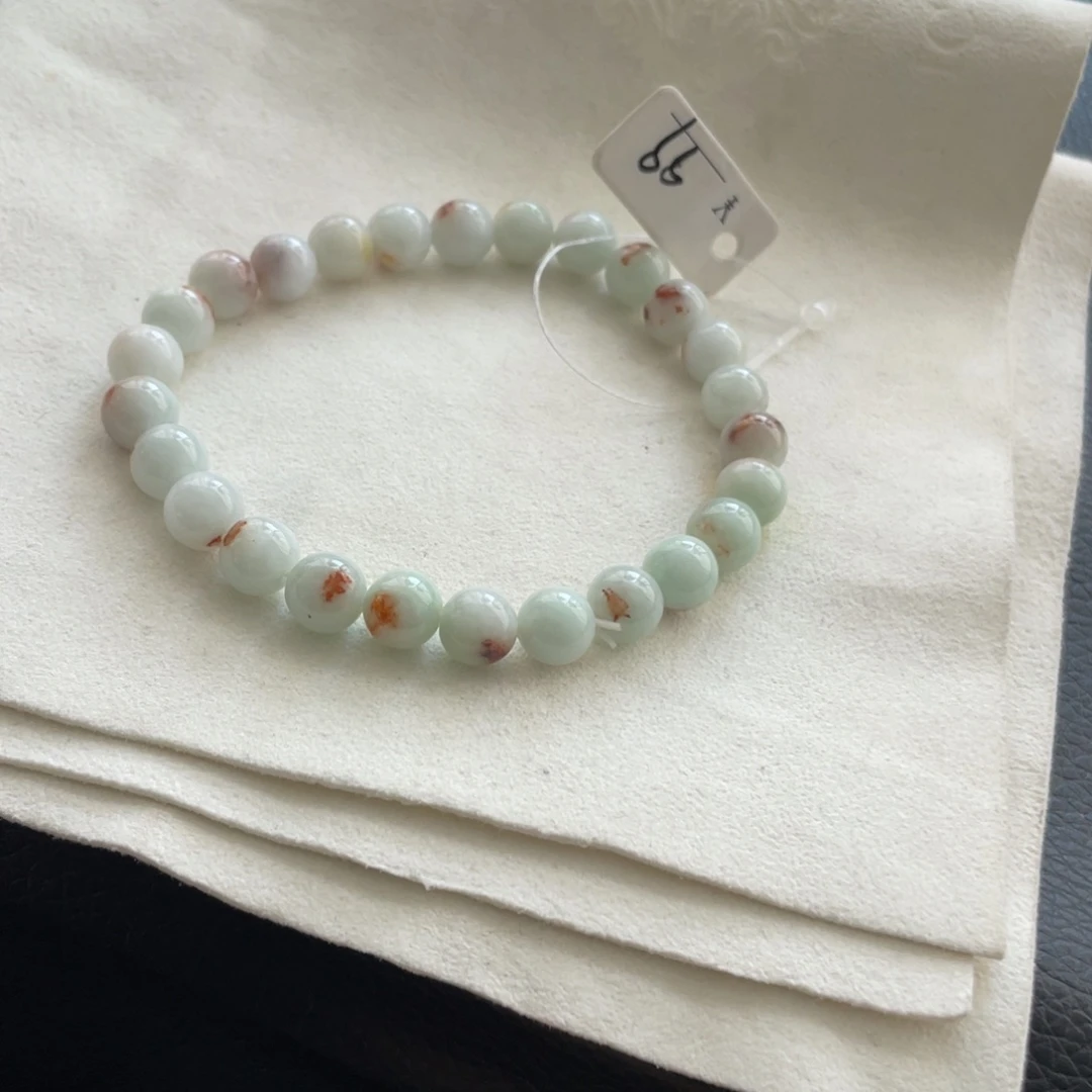 翡翠未镶嵌手链纹手串