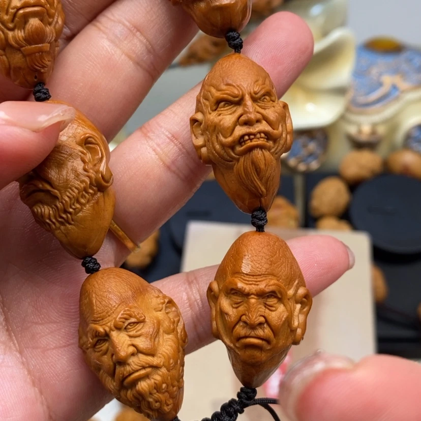 【闪购商品】橄榄核吊坠橄榄手工雕刻工艺