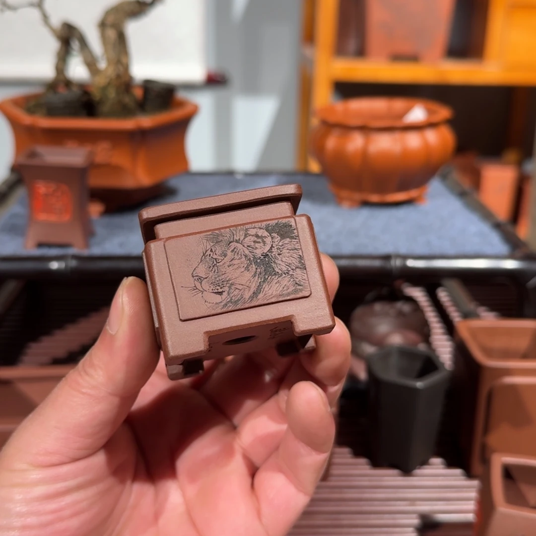 泉***学花盆紫砂原矿紫泥