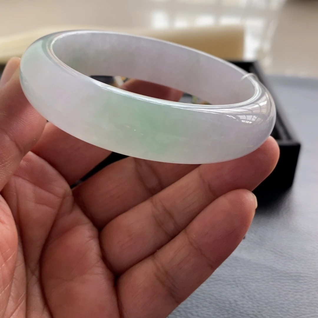 翡翠未镶嵌手镯天然翡翠手镯