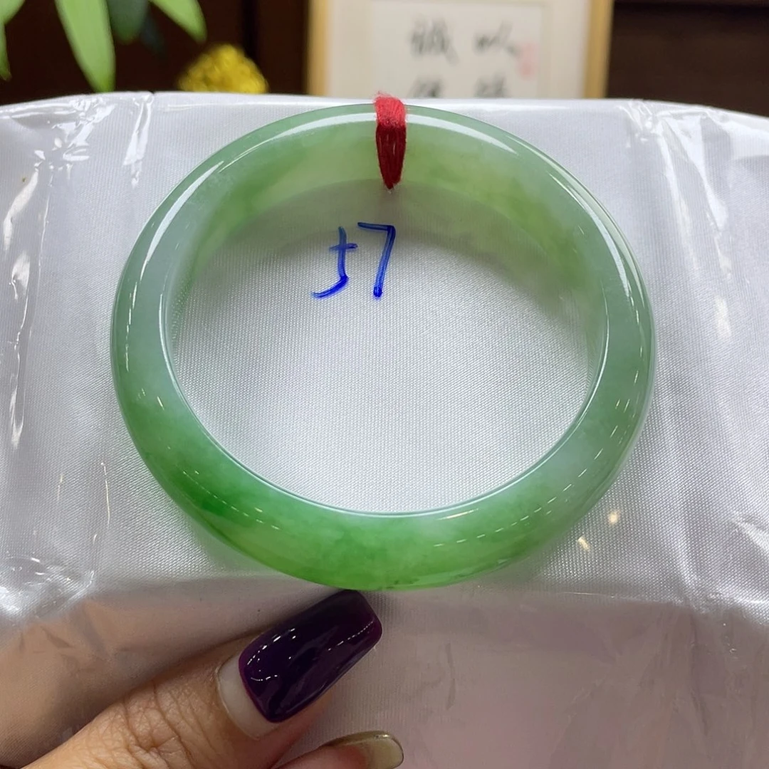 翡翠未镶嵌手镯36 号链接