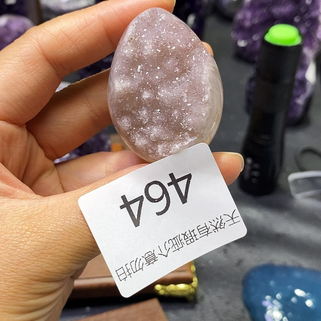 紫晶珠宝半成品未镶嵌