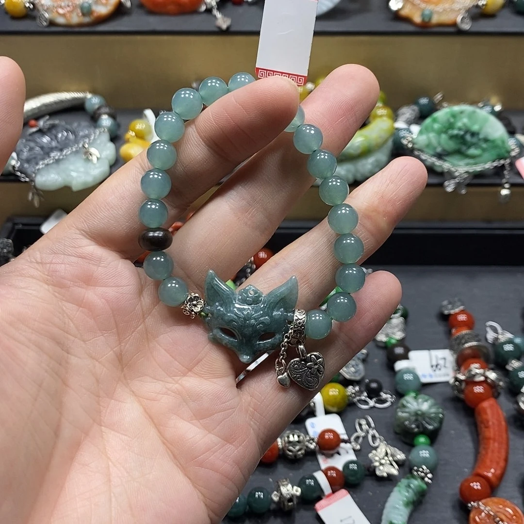 翡翠未镶嵌手链手链