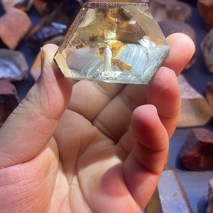 水晶珠宝半成品未镶嵌