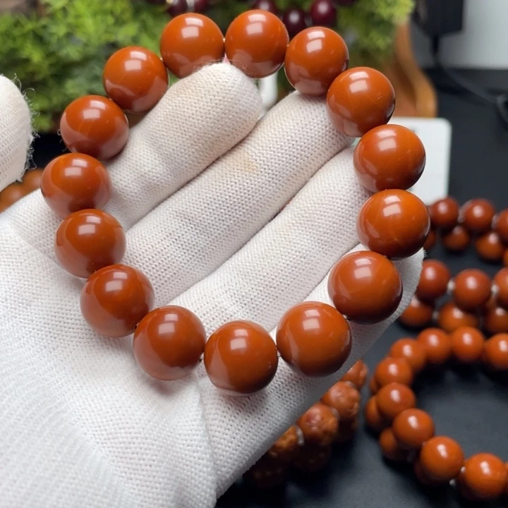 L***.橄榄核手串/手链微花橄榄核