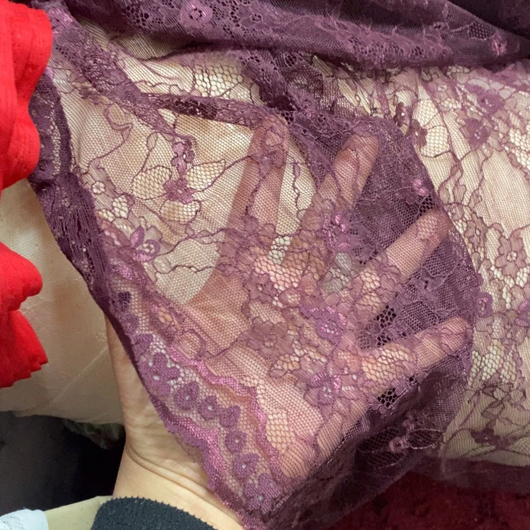 3米弹力法式蕾丝面料