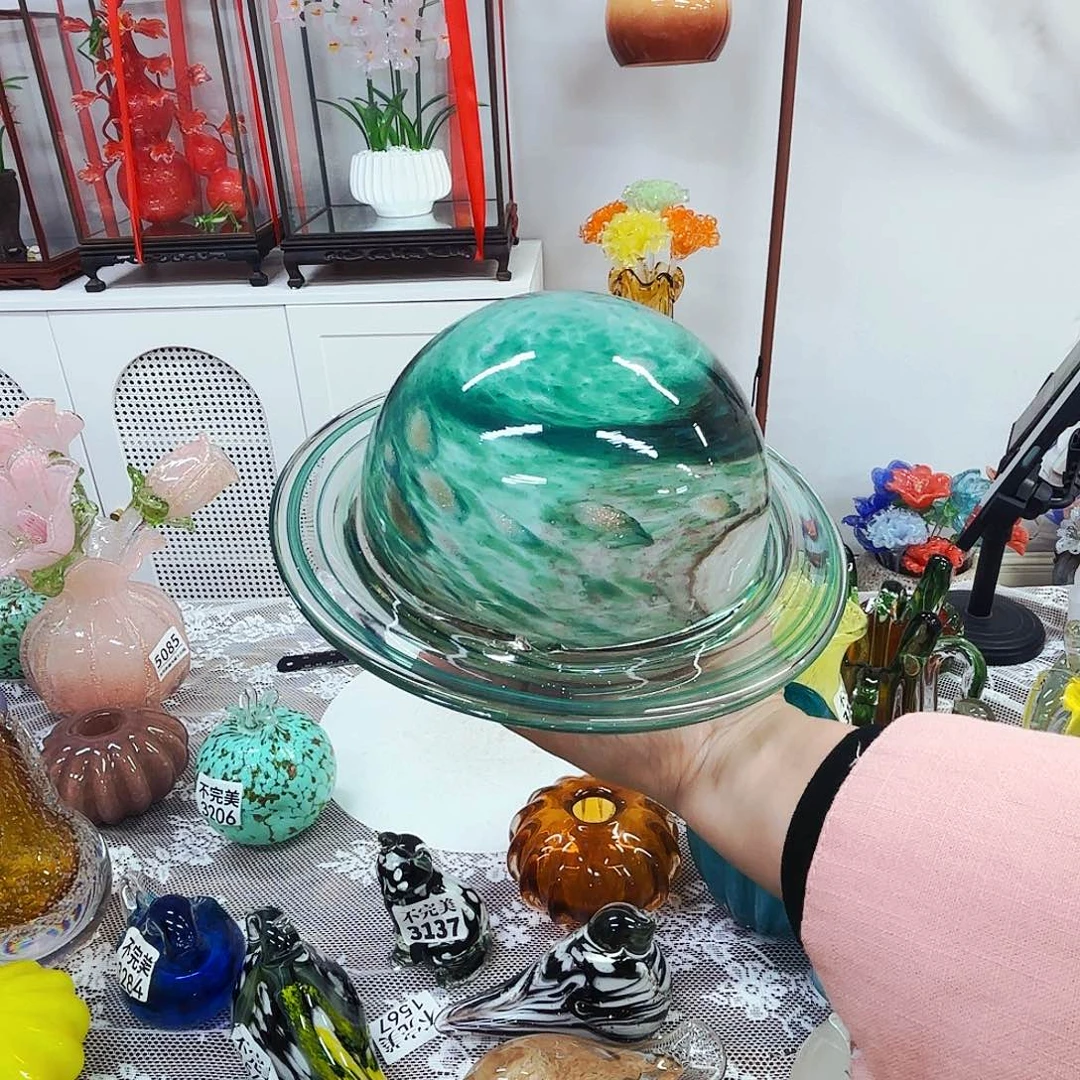 星球安妮家居琉璃摆件