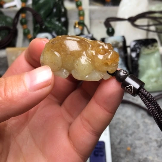 和田玉挂件未镶嵌