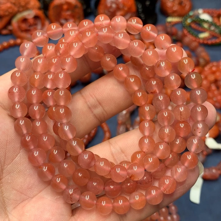 未镶嵌手串南红玛瑙7+’mm