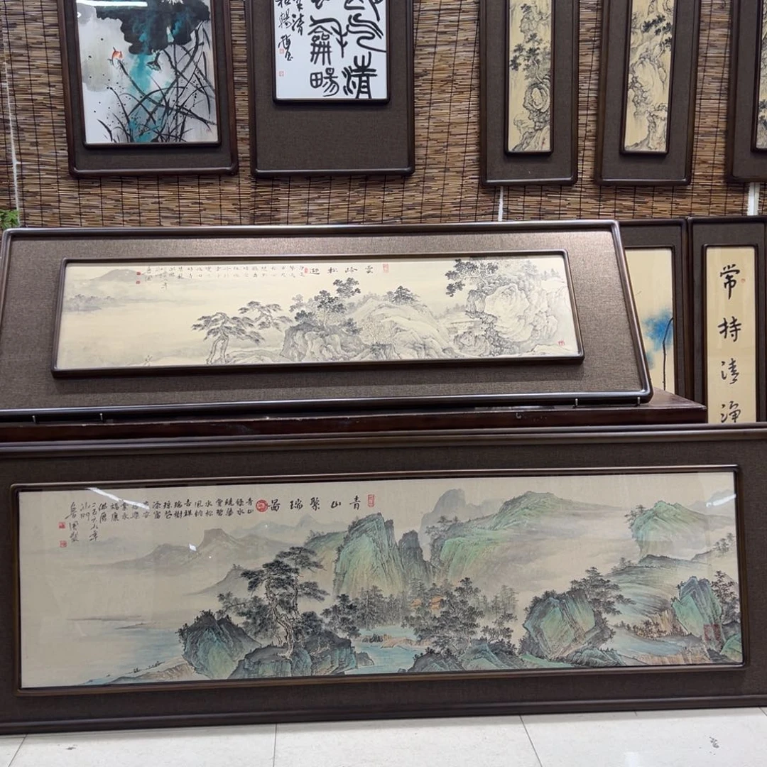 望***房国画亲笔手绘作品