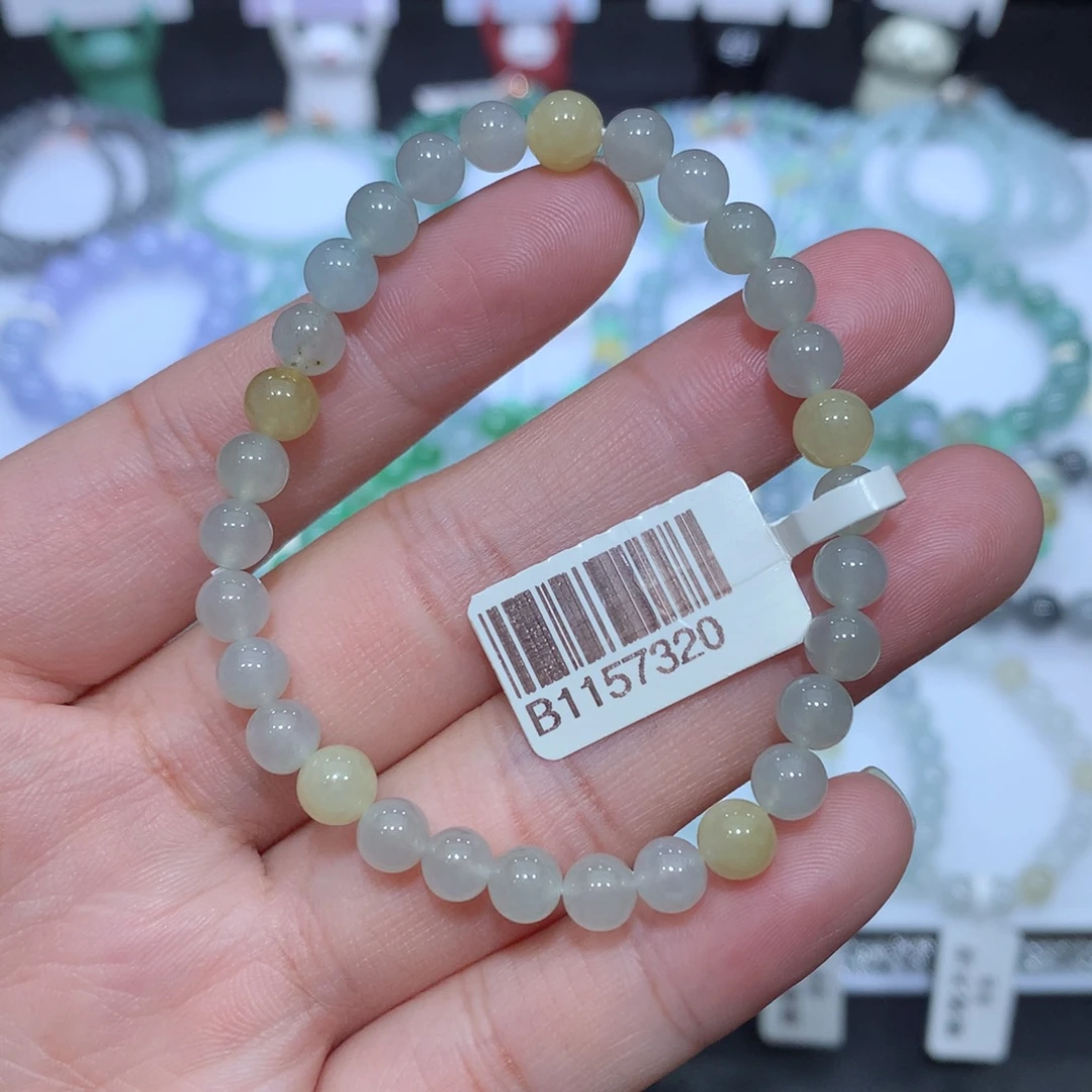 翡翠未镶嵌手串天然