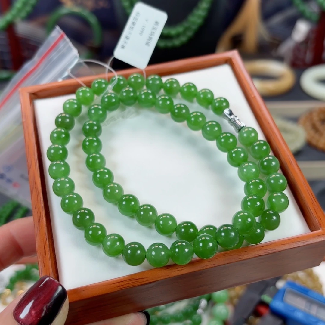 和田玉手链未镶嵌